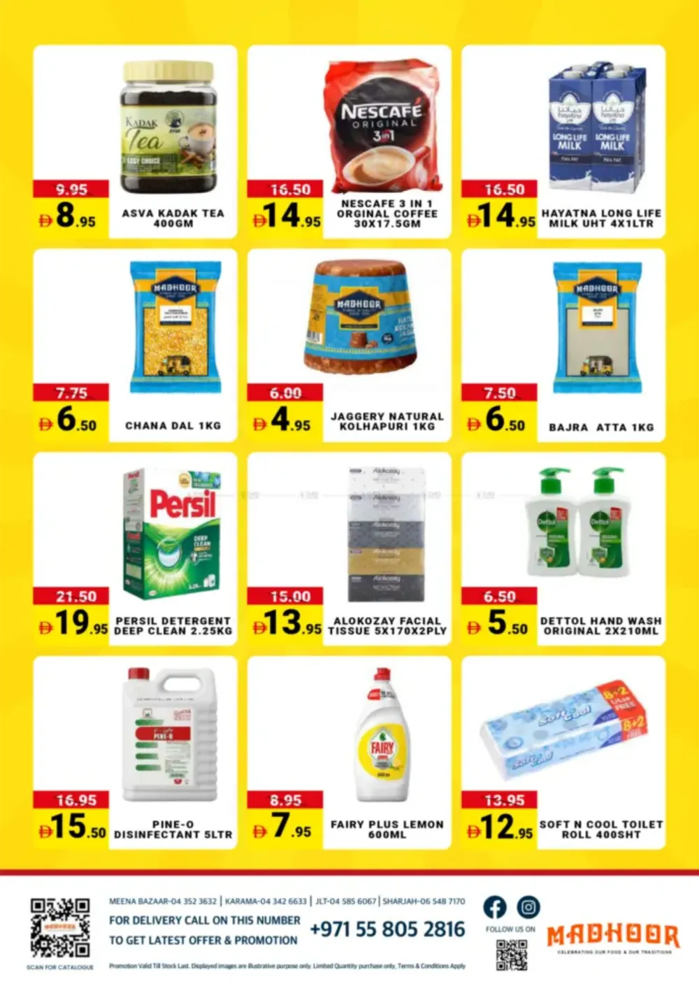 Weekend Offers | Madhoor Supermarket Dubai & Sharjah | Valid till 12th Mar