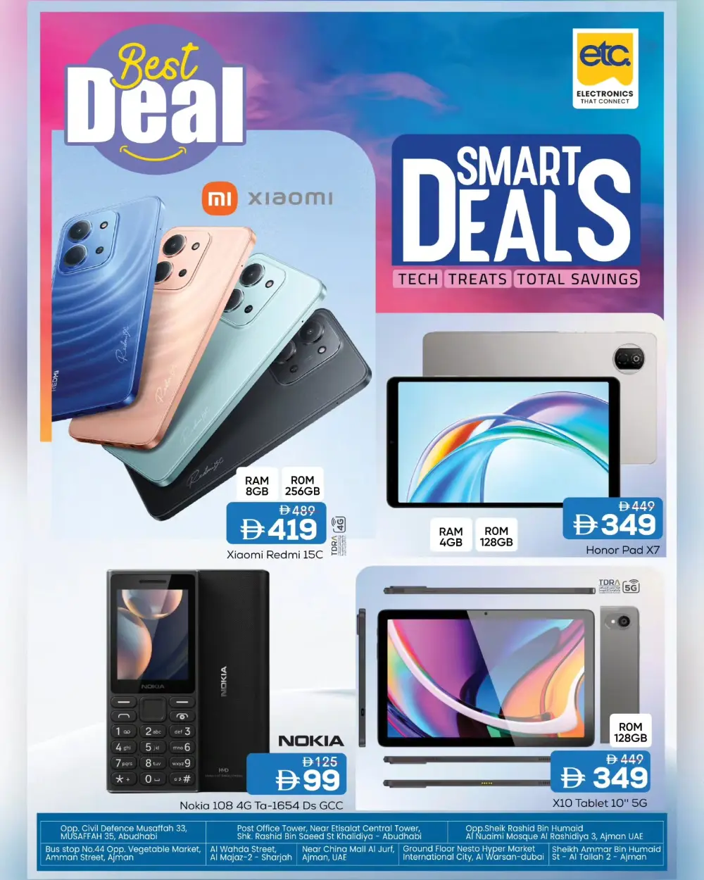 Smart Deals: Honor X6D & Smartphones at Mark & Save UAE | Ends March 22