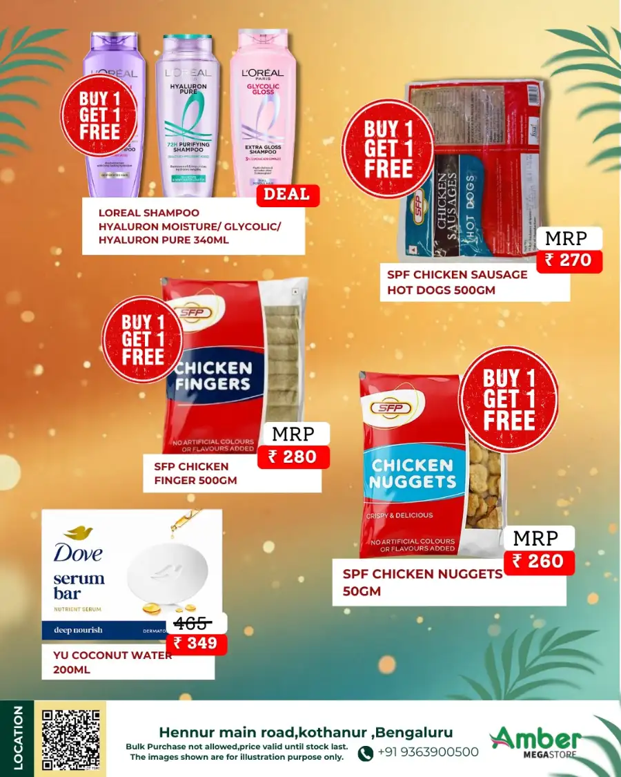 Ramadhan Big Sale at Amber MegaStore Hennur | Offers end March 8