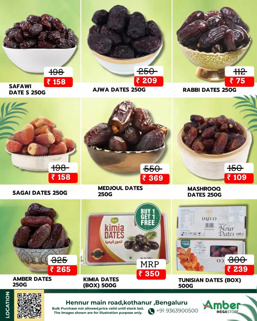 Ramadhan Big Sale at Amber MegaStore Hennur | Offers end March 8