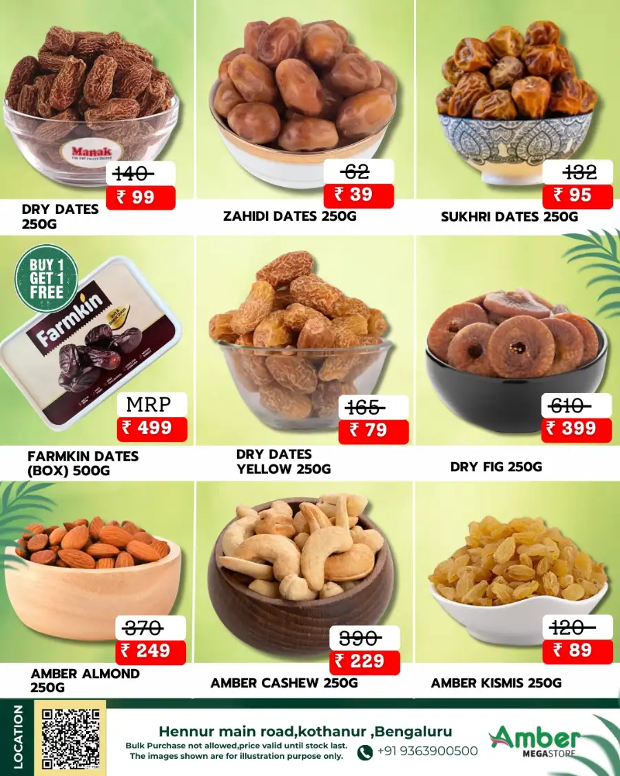 Ramadhan Big Sale at Amber MegaStore Hennur | Offers end March 8