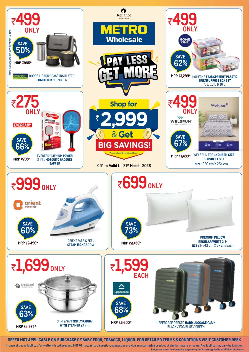 Super Saver Summers | METRO Wholesale Bangalore | Valid till June 30