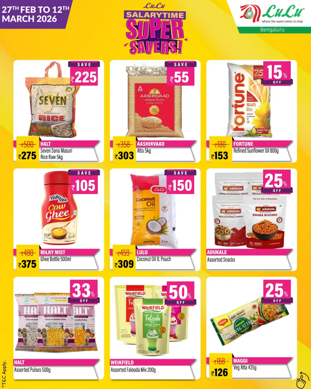 LuLu Mall Super Savers Offer Bengaluru | Ends 12th March