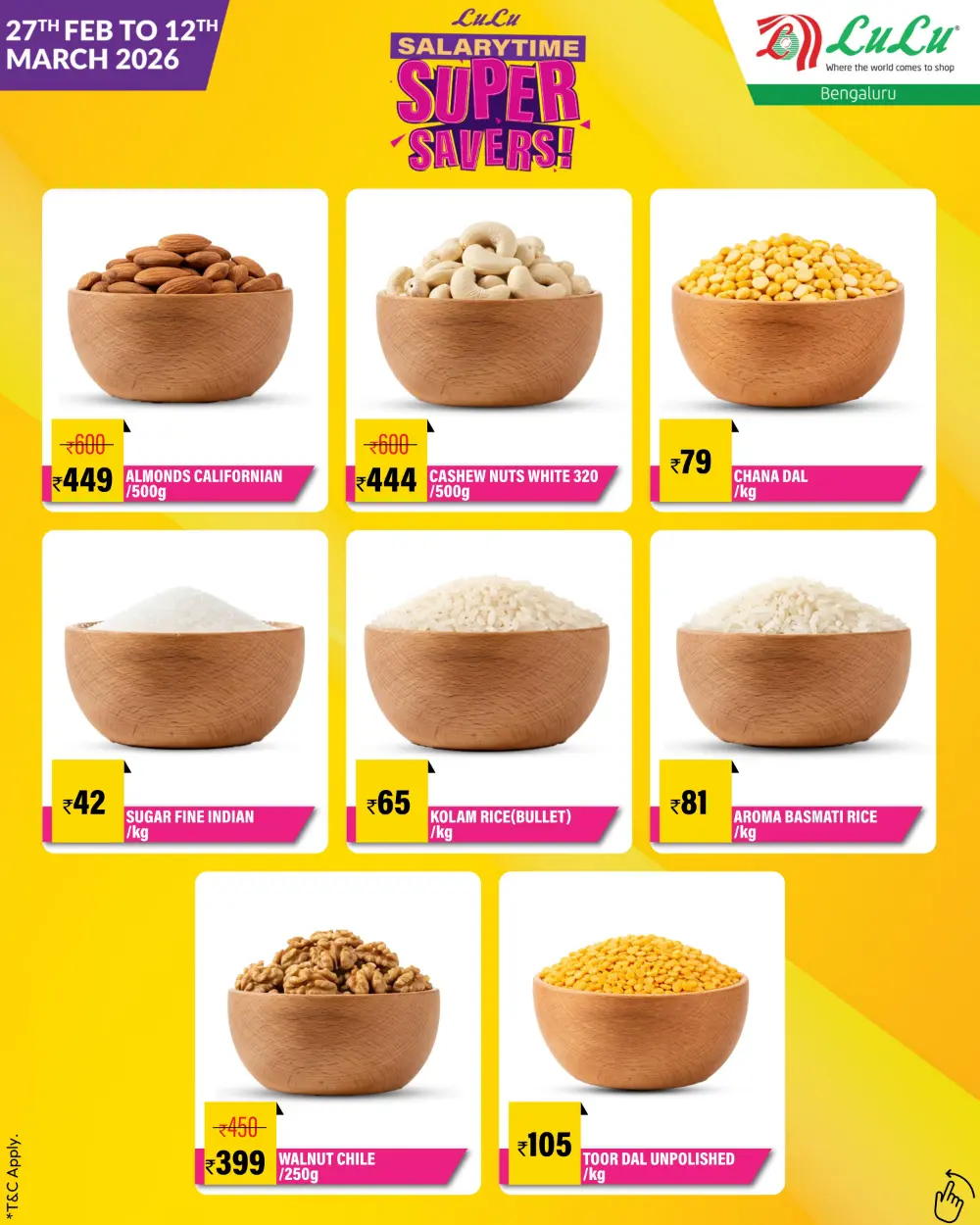 LuLu Mall Super Savers Offer Bengaluru | Ends 12th March