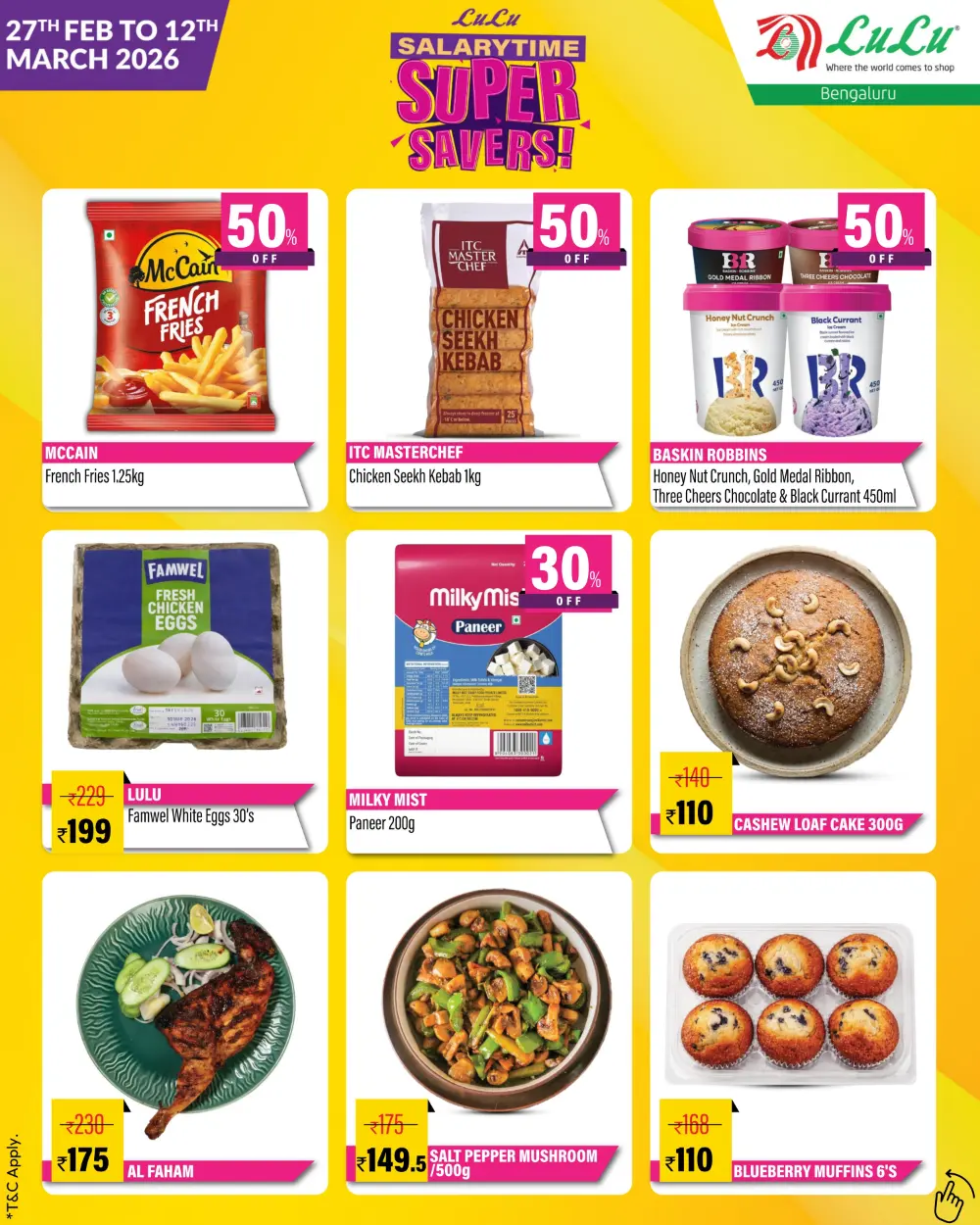 LuLu Mall Super Savers Offer Bengaluru | Ends 12th March