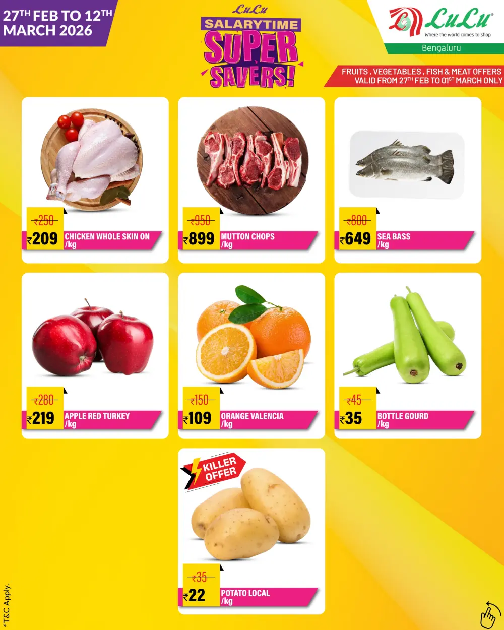 LuLu Mall Super Savers Offer Bengaluru | Ends 12th March