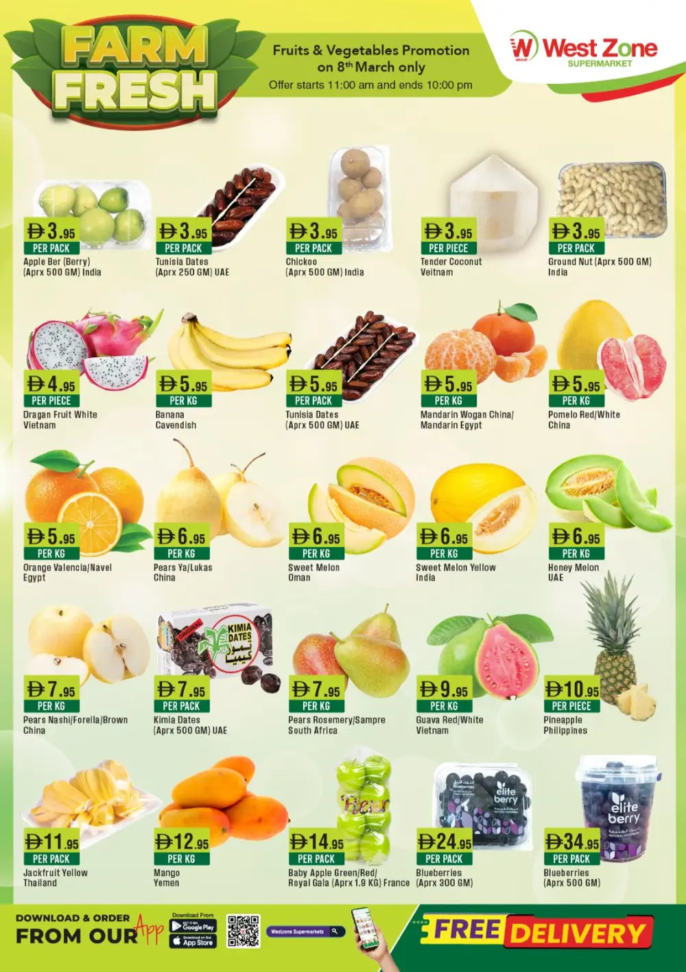 Fresh Vegetable & Fruit Offers