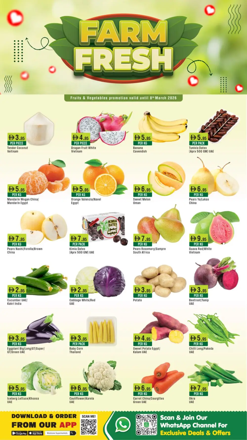 Fresh Vegetable & Fruit Offers