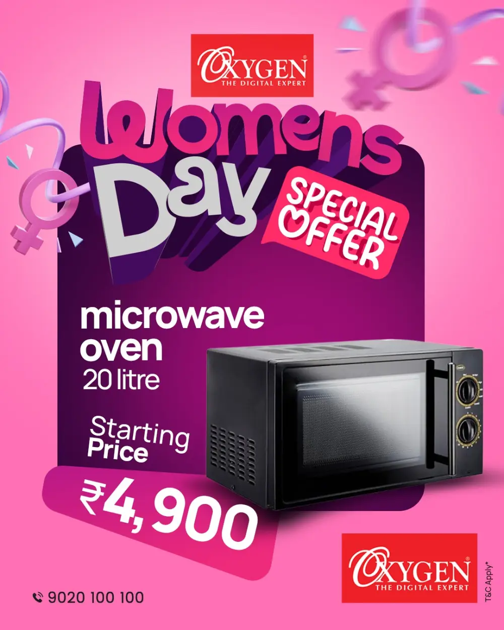 Oxygen Digital Kerala | Women's Day Offer Ends Today