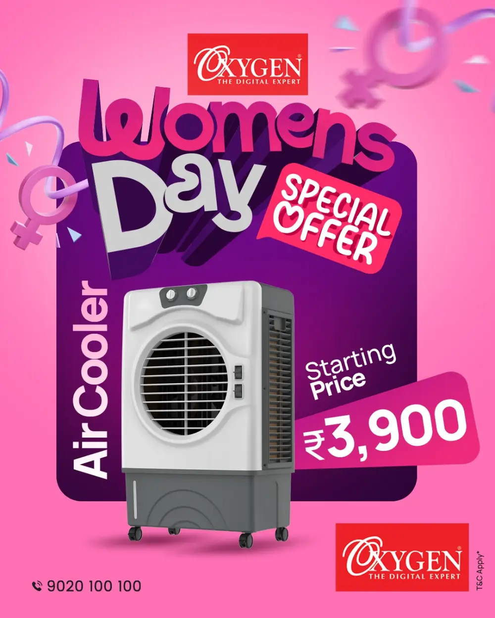 Oxygen Digital Kerala | Women's Day Offer Ends Today