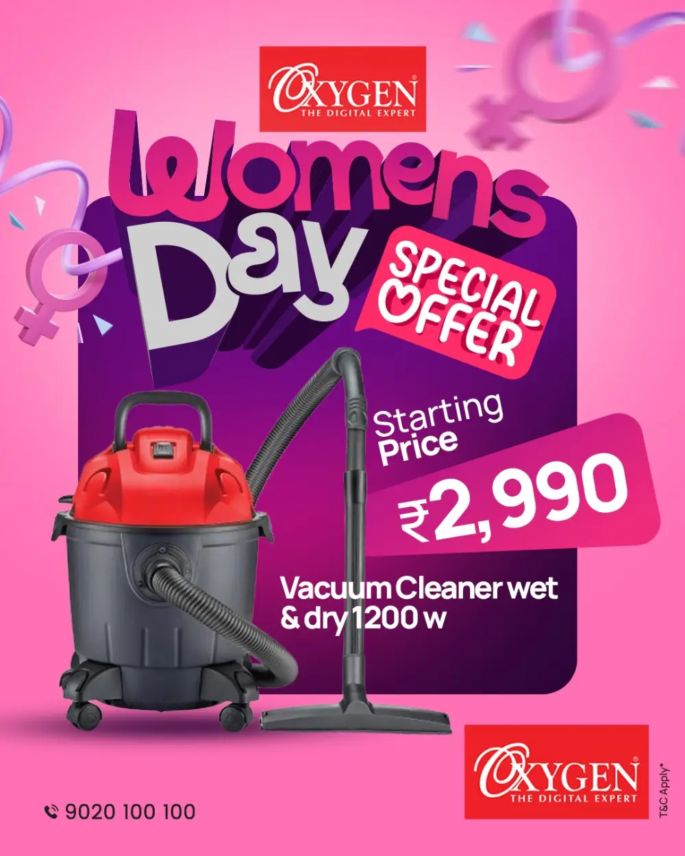Oxygen Digital Kerala | Women's Day Offer Ends Today