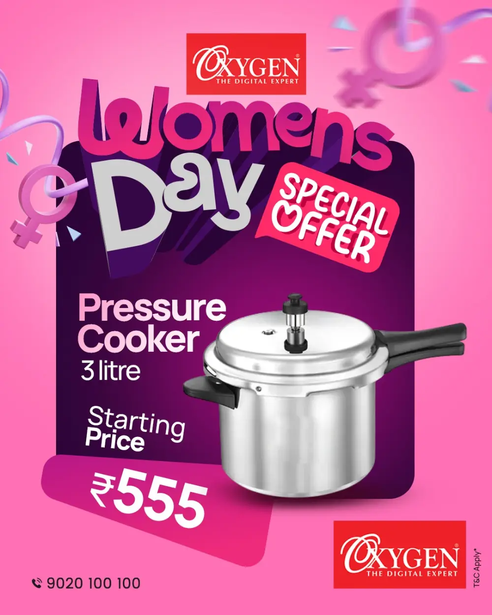 Oxygen Digital Kerala | Women's Day Offer Ends Today