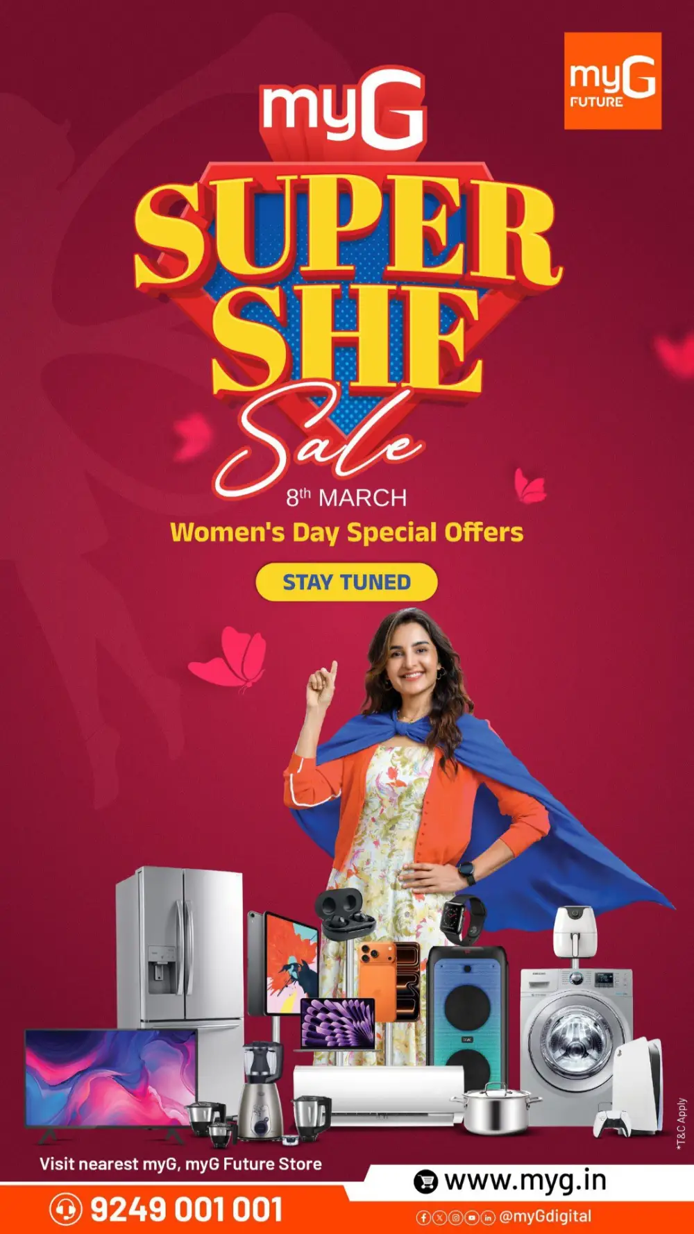 myG Kerala Women's Day Sale | Ends 8 March