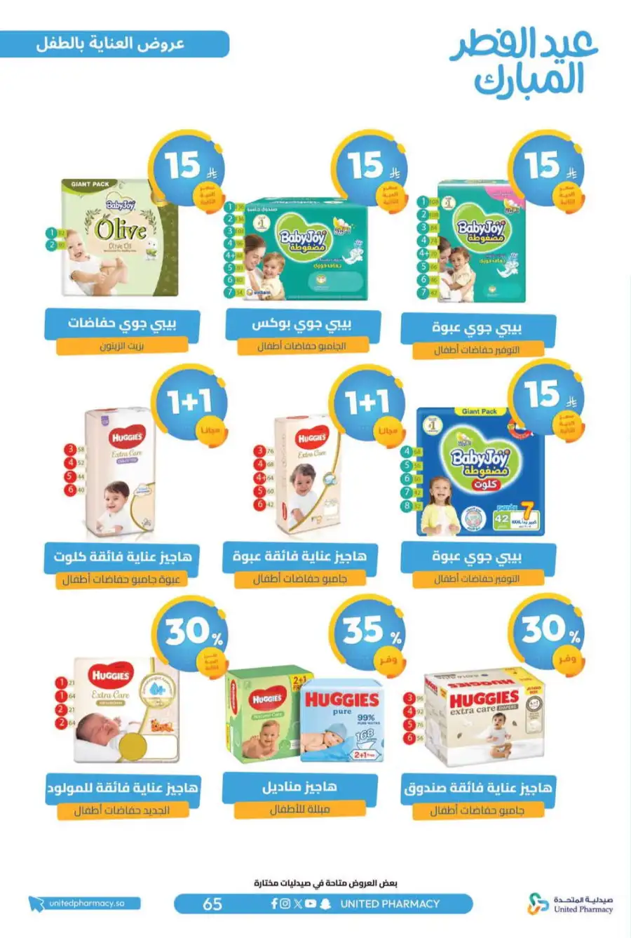 Eid Al Fitr Offers 2026 | United Pharmacy KSA | Valid until March 22
