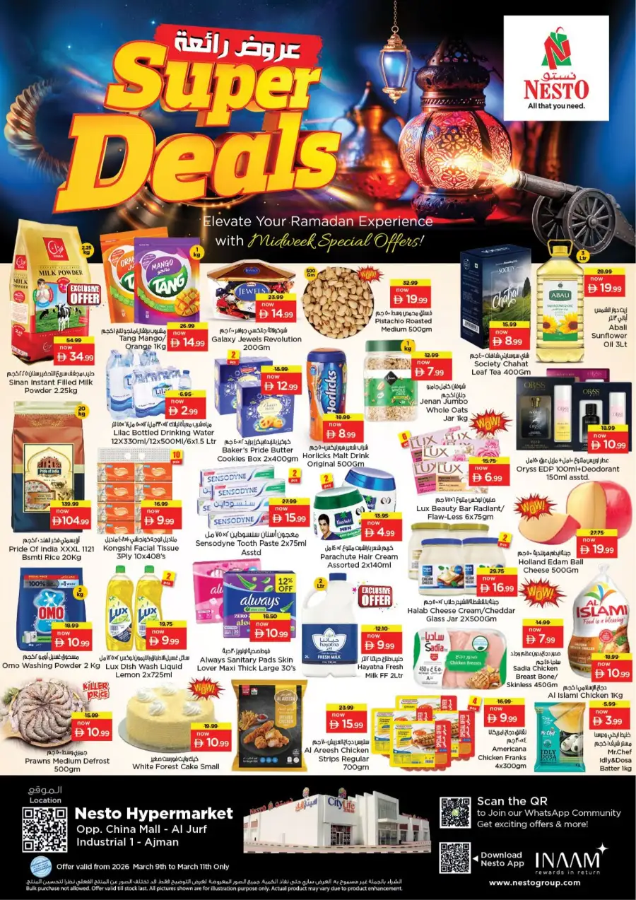 Nesto Super Deals Al Jurf Ajman | Offers Valid Until March 11