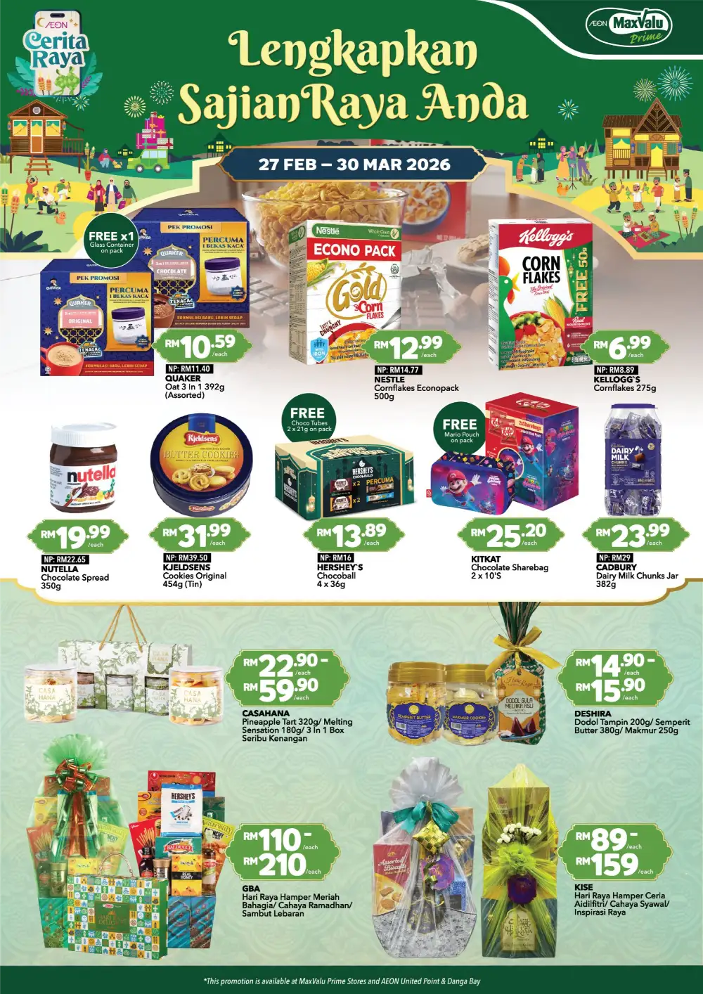 Salam Lebaran Deals | AEON MaxValu Prime | Ends 30 Mar