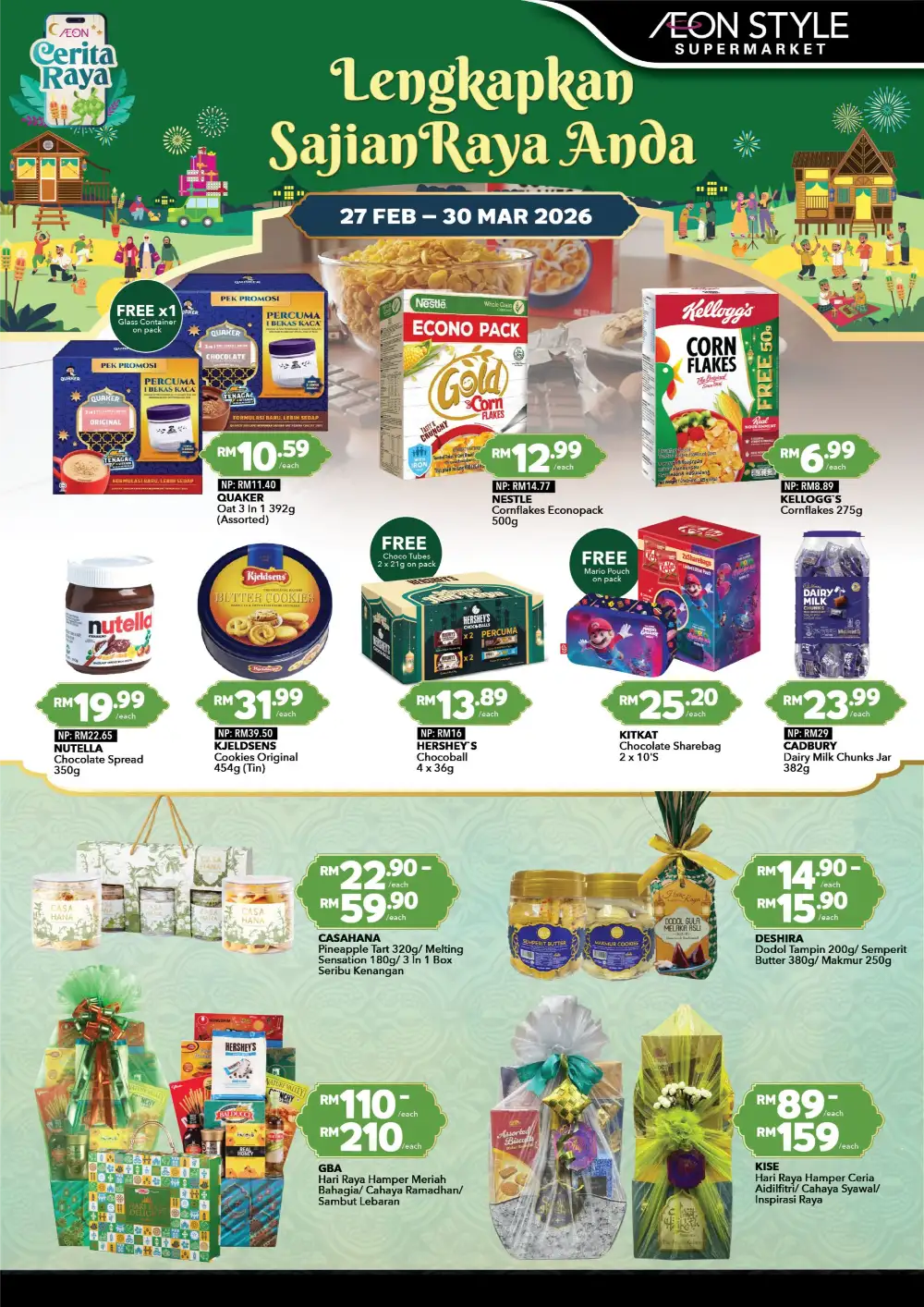 Salam Lebaran Specials | AEON STYLE | Setia Ecohill | Ends 30 Mar