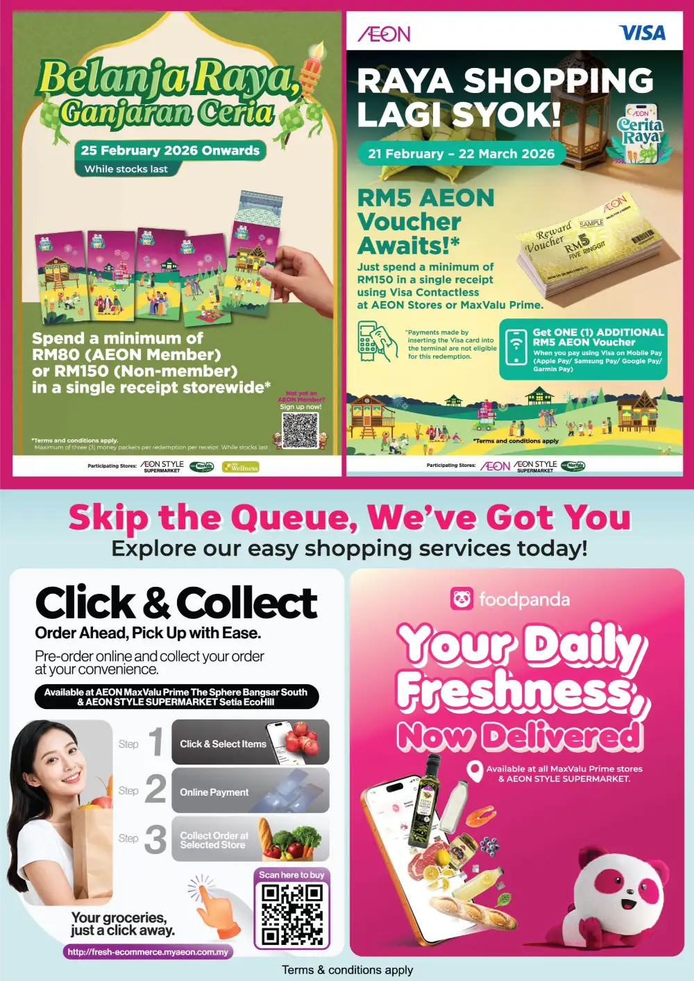 Salam Lebaran Specials | AEON STYLE | Setia Ecohill | Ends 30 Mar