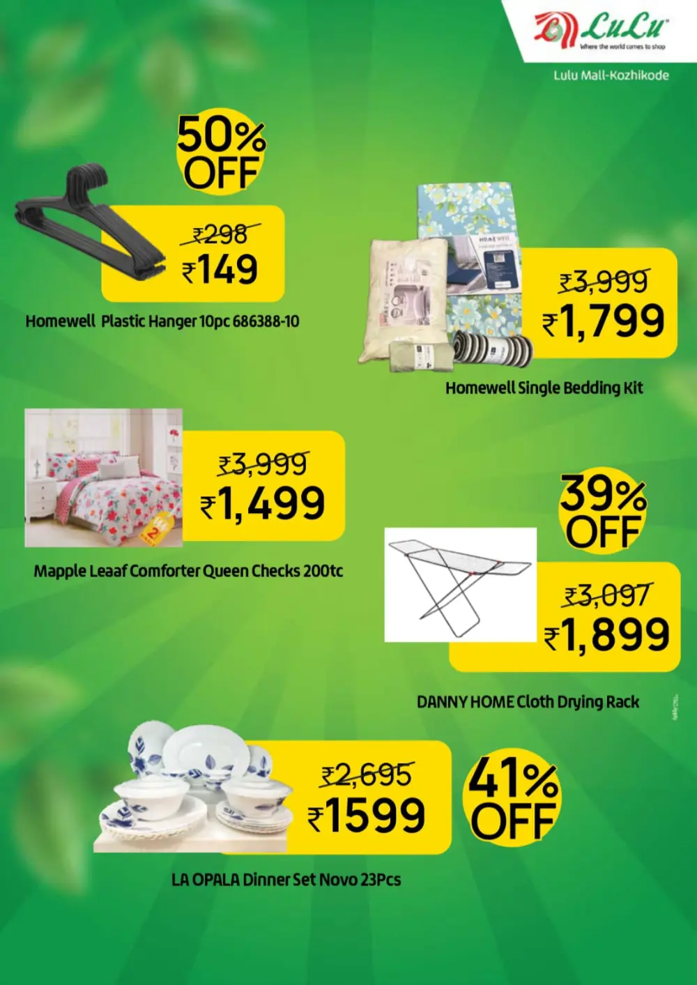 Tuesday Bazaar Lulu Mall Kozhikode | Valid 10th March 2026