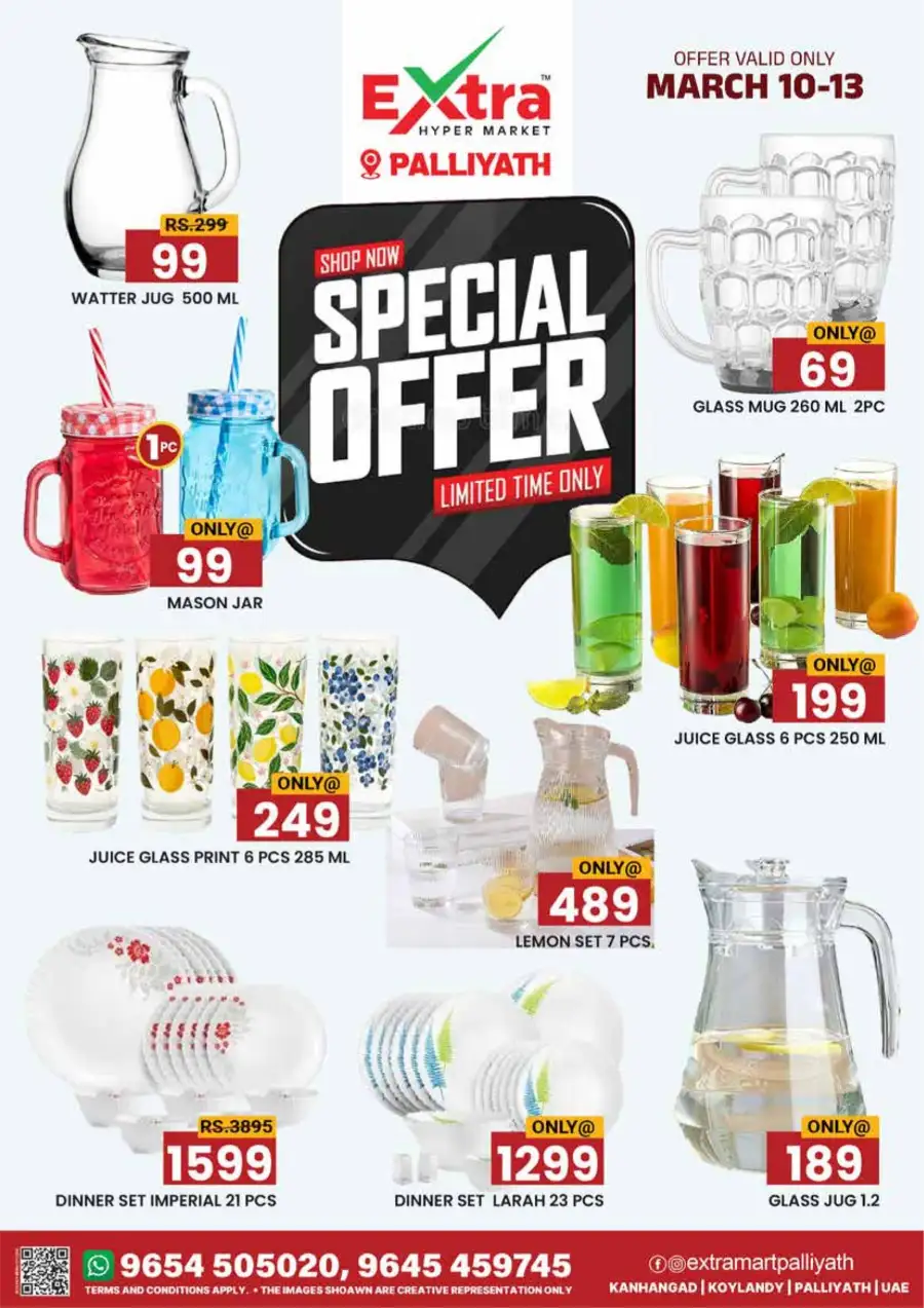 March Special Offers | Extra Hypermarket Palliyath | Valid Mar 11-13