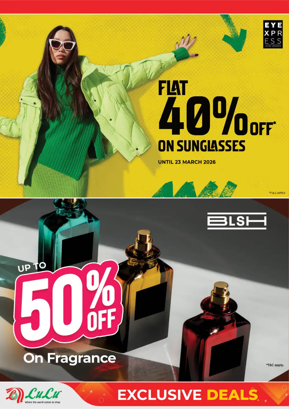 Exclusive Deals at LuLu Abu Dhabi | Ends 17 March