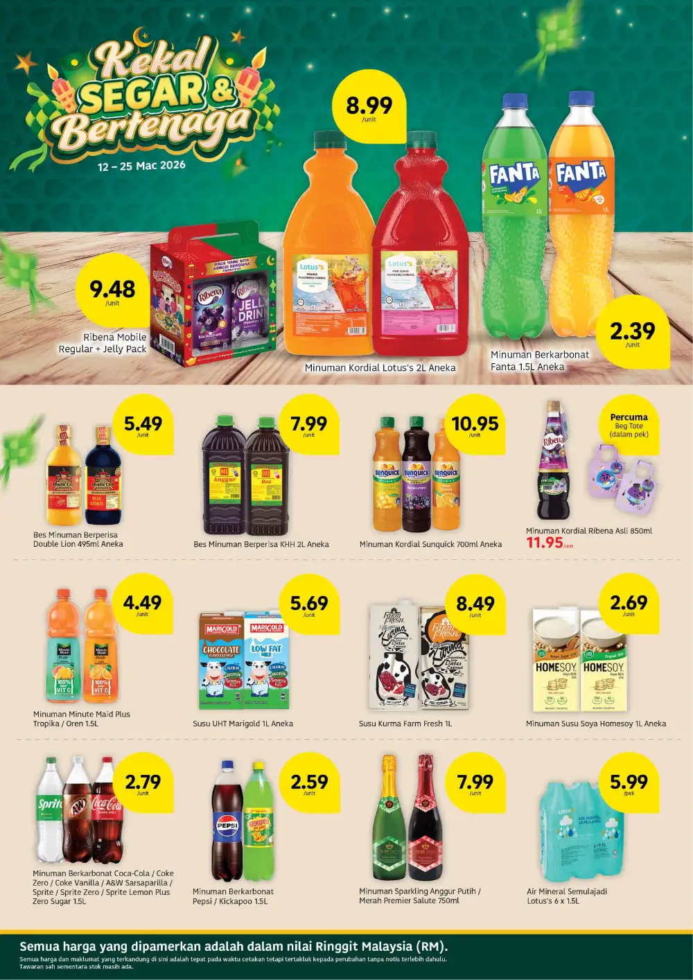 Raya Grocery Deals | Lotus's Malaysia Stores | Ends 25 March