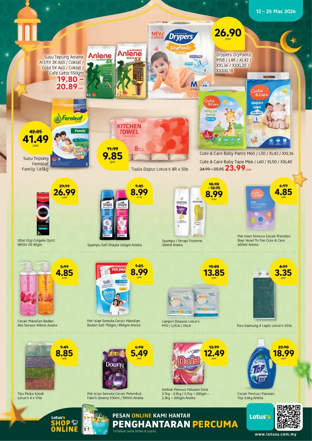 Raya Grocery Deals | Lotus's Malaysia Stores | Ends 25 March