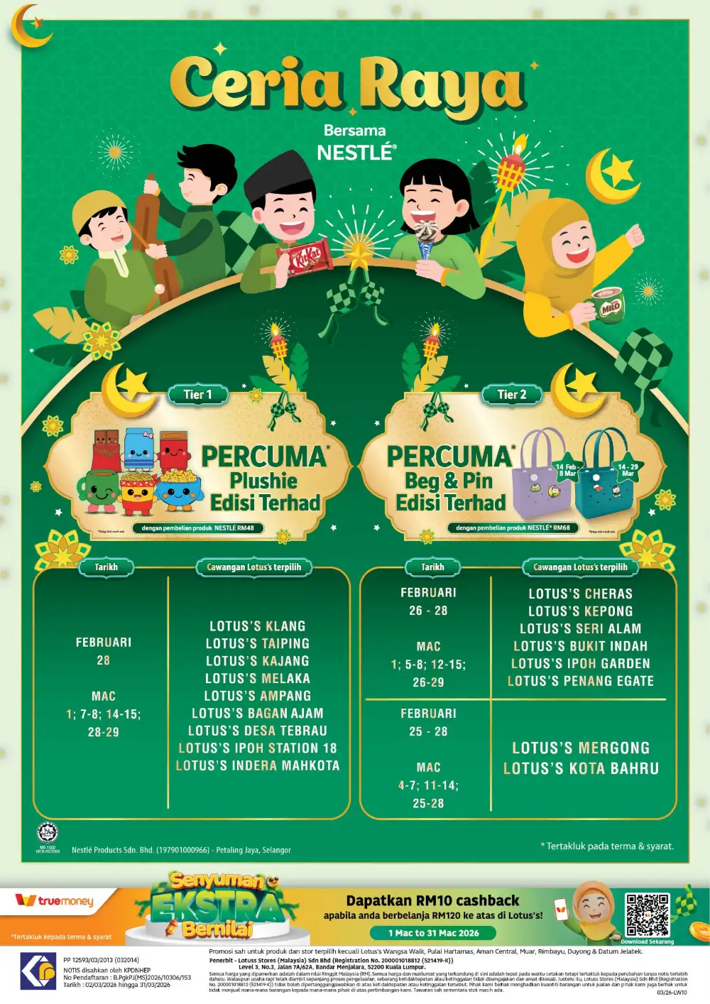 Raya Grocery Deals | Lotus's Malaysia Stores | Ends 25 March