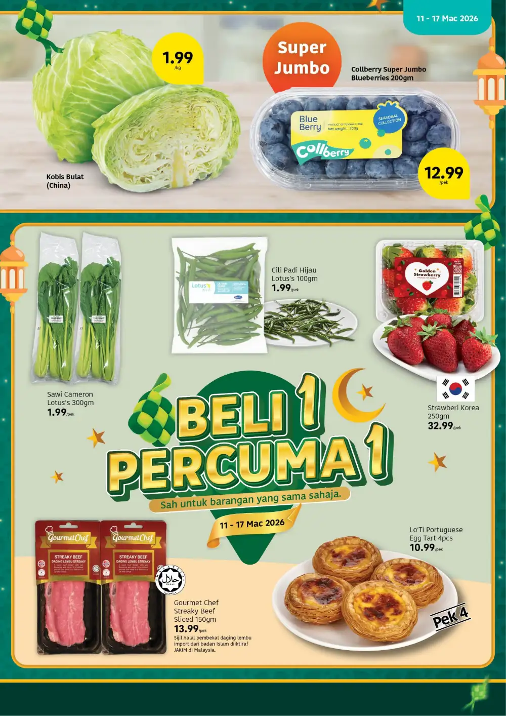 Raya Grocery Deals | Lotus's Malaysia Stores | Ends 25 March