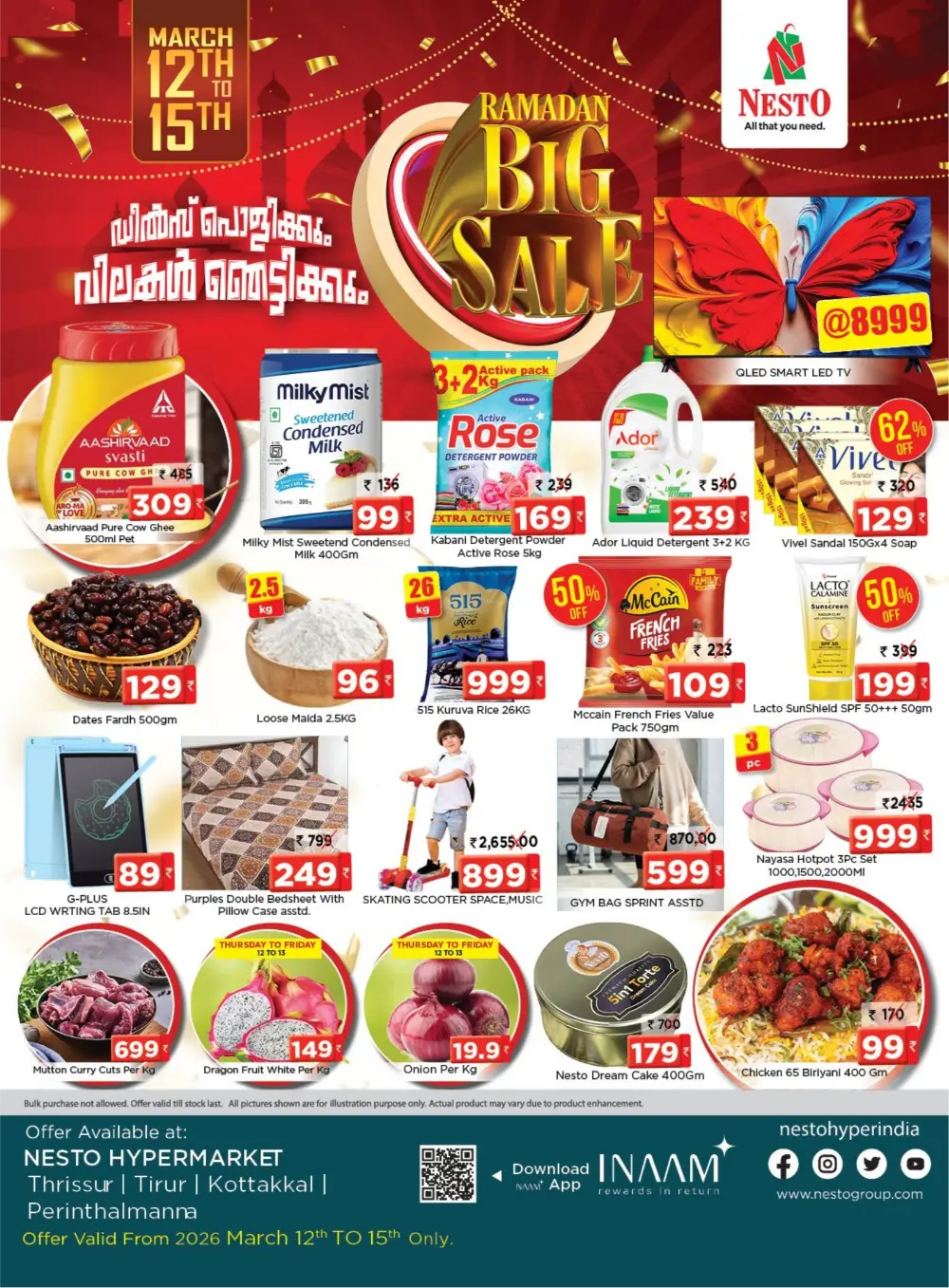 Ramadan Big Sale at Nesto Kottakkal | Ends March 15th