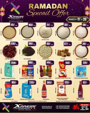Xpress Hypermarket Kanhangad | Ramadan Special Offers March 11-20 In Xpress Hypermarket Kasaragod
