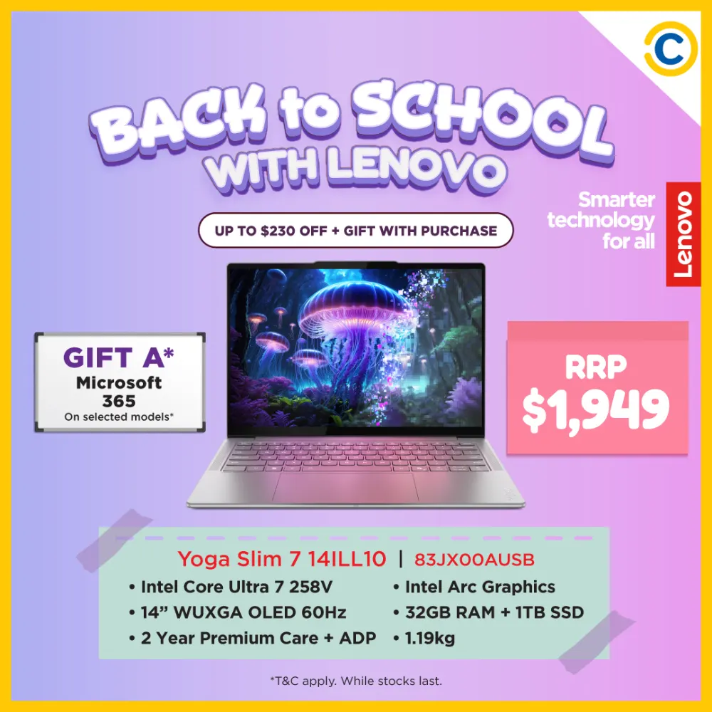 Lenovo Back to School Sale | COURTS Singapore | Ends Mar 18