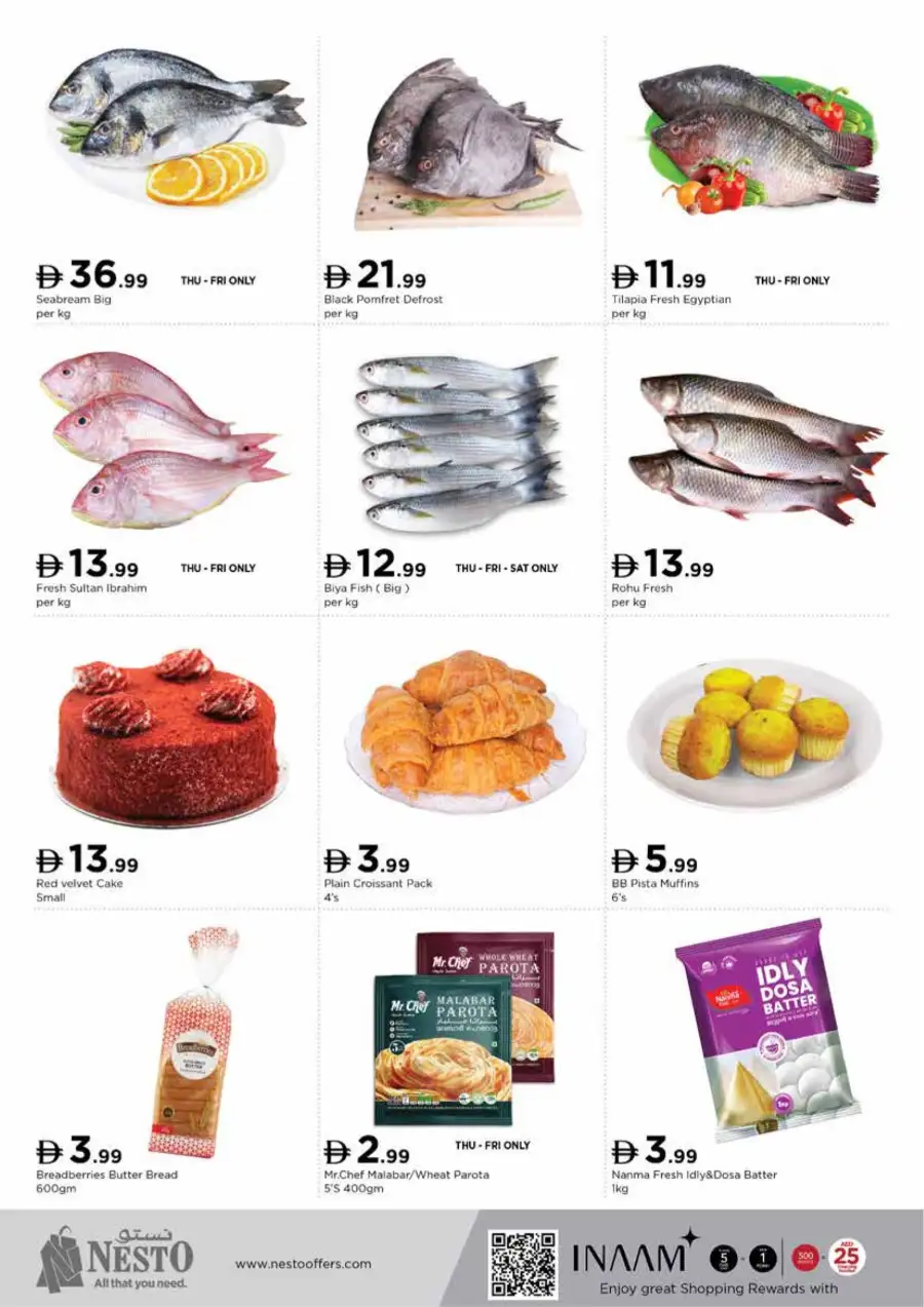 Nesto Market Arjan Dubai - Half Price Fiesta Deals | March 12-15