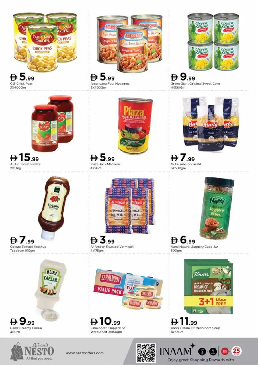 Nesto Market Arjan Dubai - Half Price Fiesta Deals | March 12-15