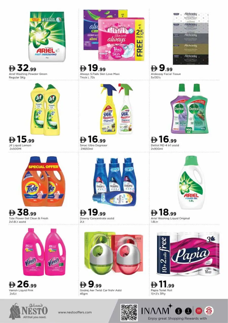 Nesto Market Arjan Dubai - Half Price Fiesta Deals | March 12-15