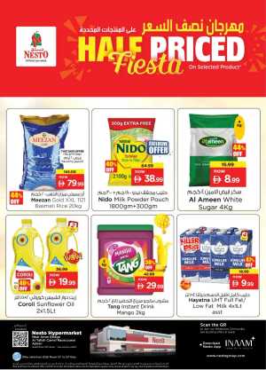 Nesto Ajman Offers - Half Price Fiesta Sale | Deals on Nido, Rice & Milk In Nesto Hypermarket Sharjah / Ajman