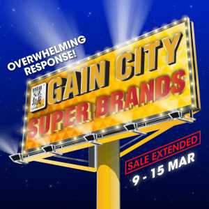 Super Brands Sale | Gain City | Ends 15 Mar In Gain City Singapore