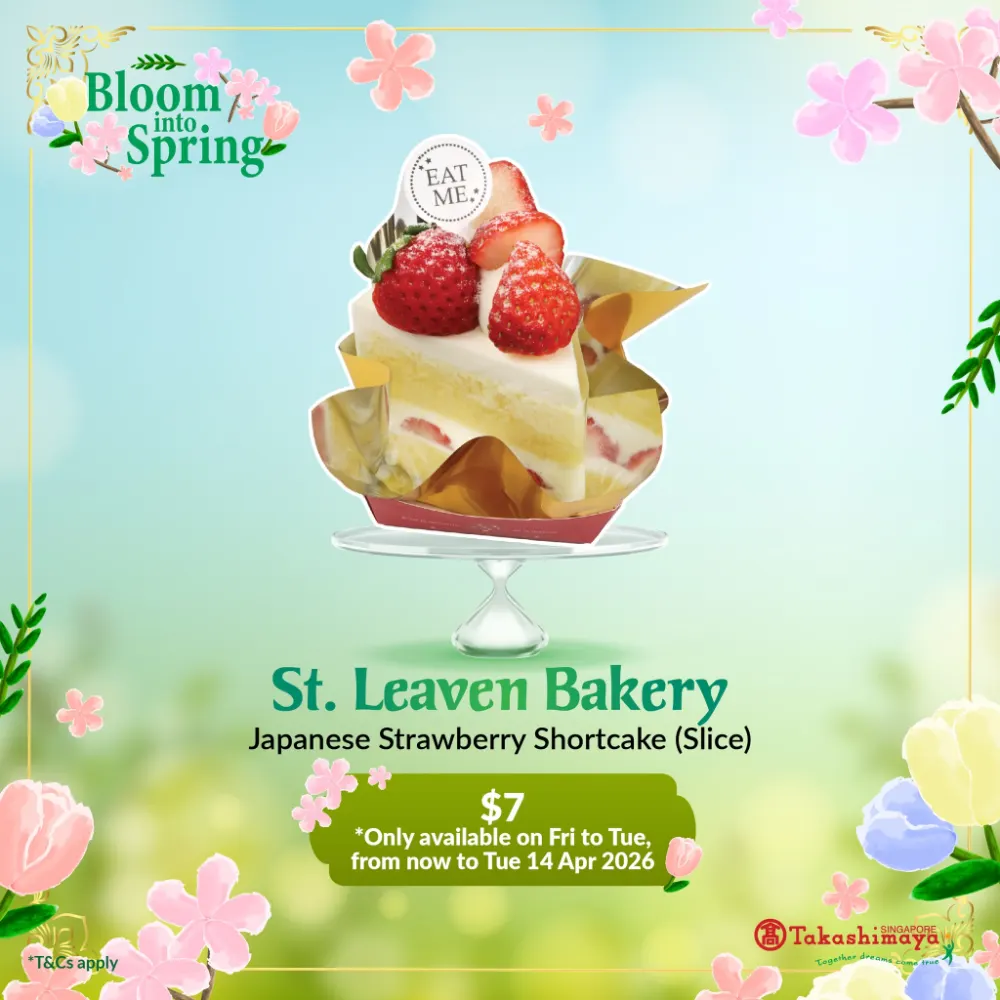 Spring Food Festival 2026 | Takashimaya Singapore | Ends 1 Apr