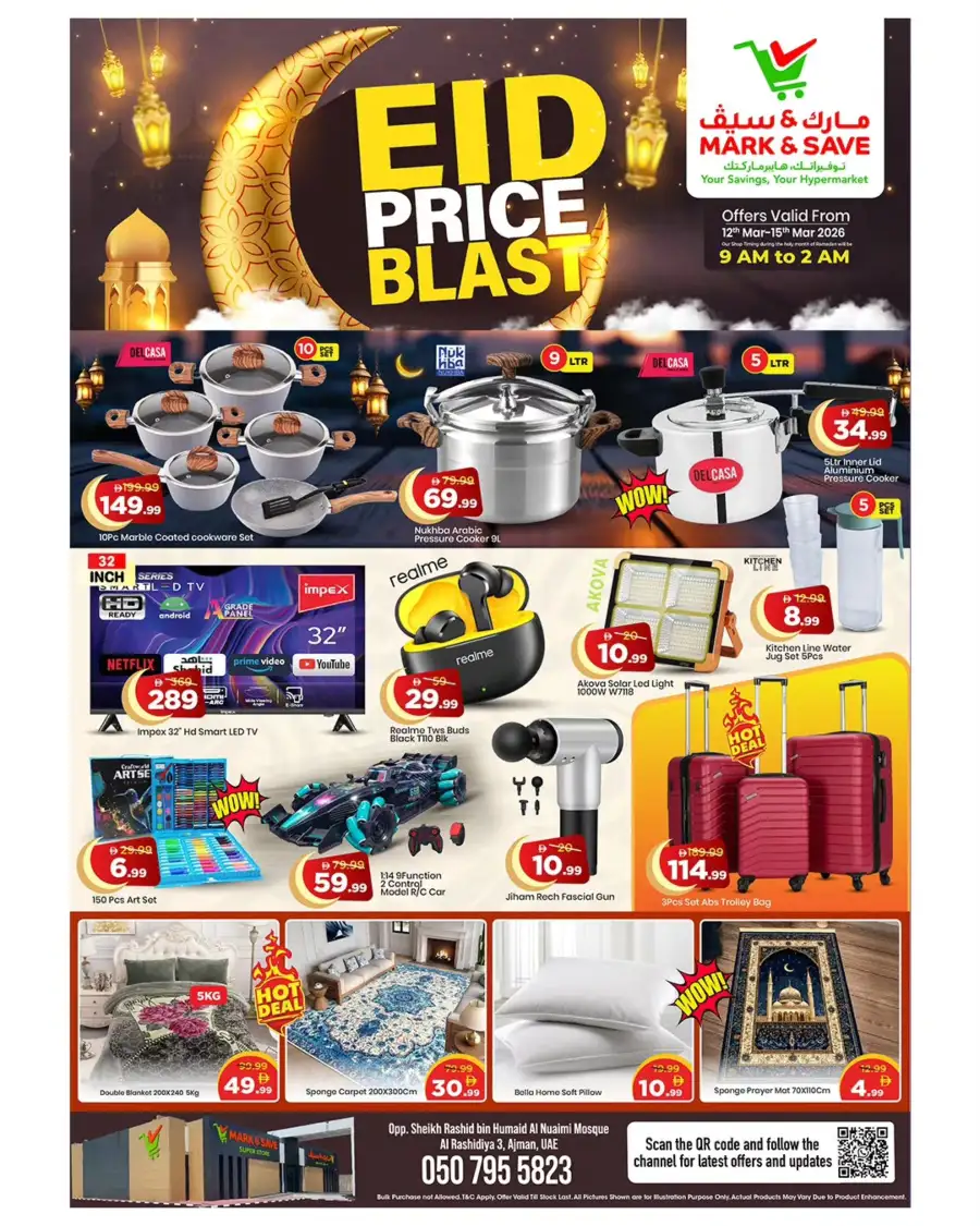 Mark & Save Ajman - Eid Price Blast & Ramadan Grocery Deals