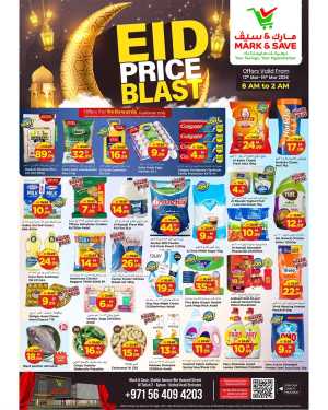 Mark & Save Ajman: Eid Price Blast Offers Mar 12–15, 2026 In Mark & Save Sharjah / Ajman