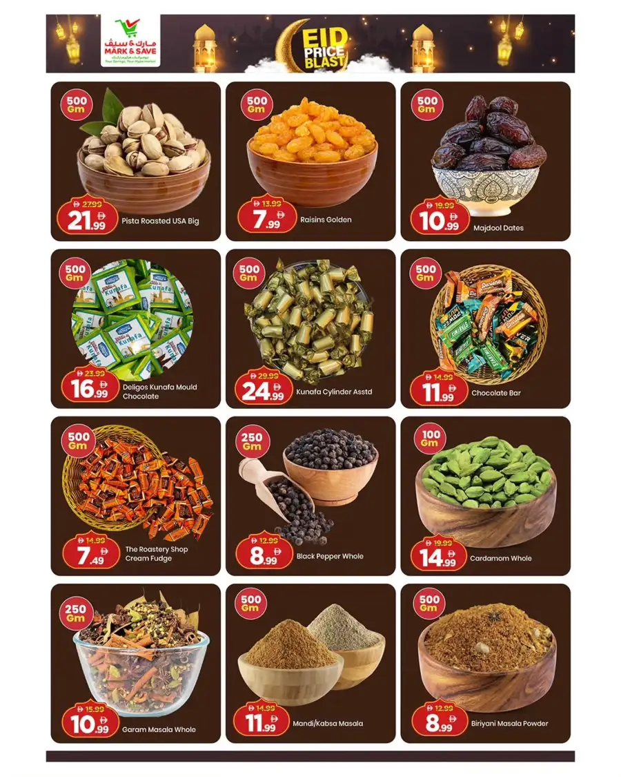 Mark & Save Abu Dhabi: Eid Price Blast Flyer March 12-15, 2026