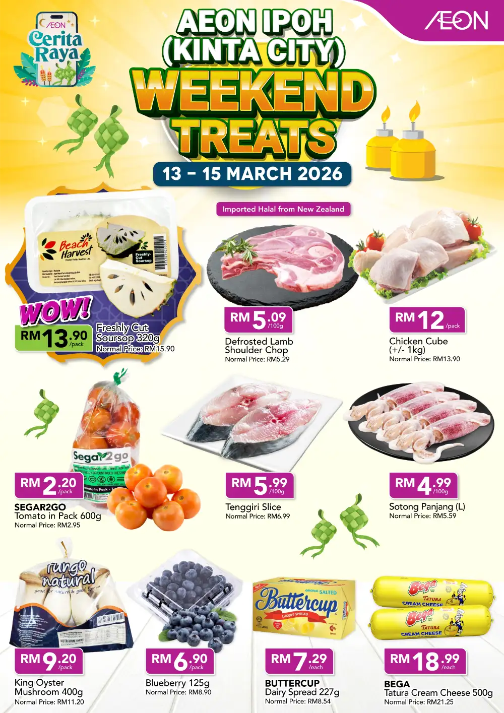 AEON Weekend Deals | Fresh Food Offers | Ends 15 March