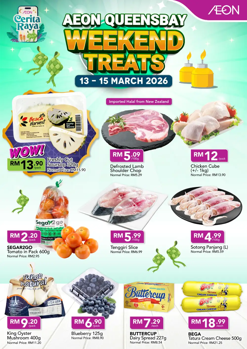 AEON Weekend Deals | Fresh Food Offers | Ends 15 March