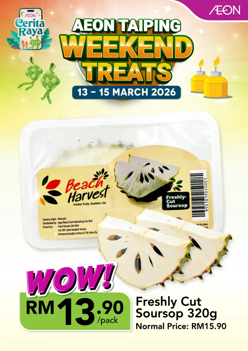 AEON Weekend Deals | Fresh Food Offers | Ends 15 March
