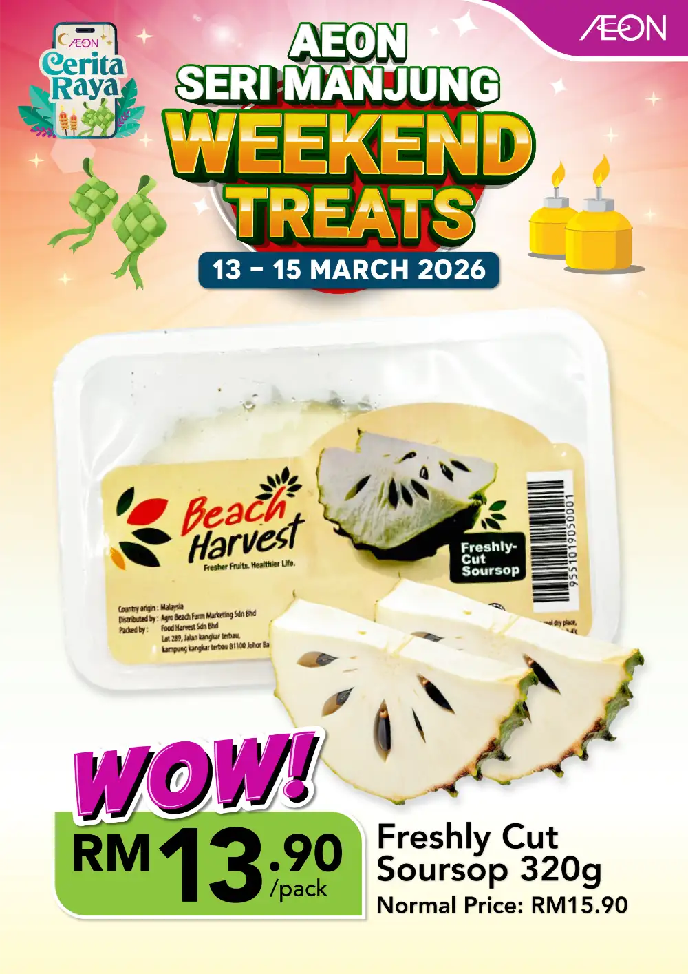 AEON Weekend Deals | Fresh Food Offers | Ends 15 March
