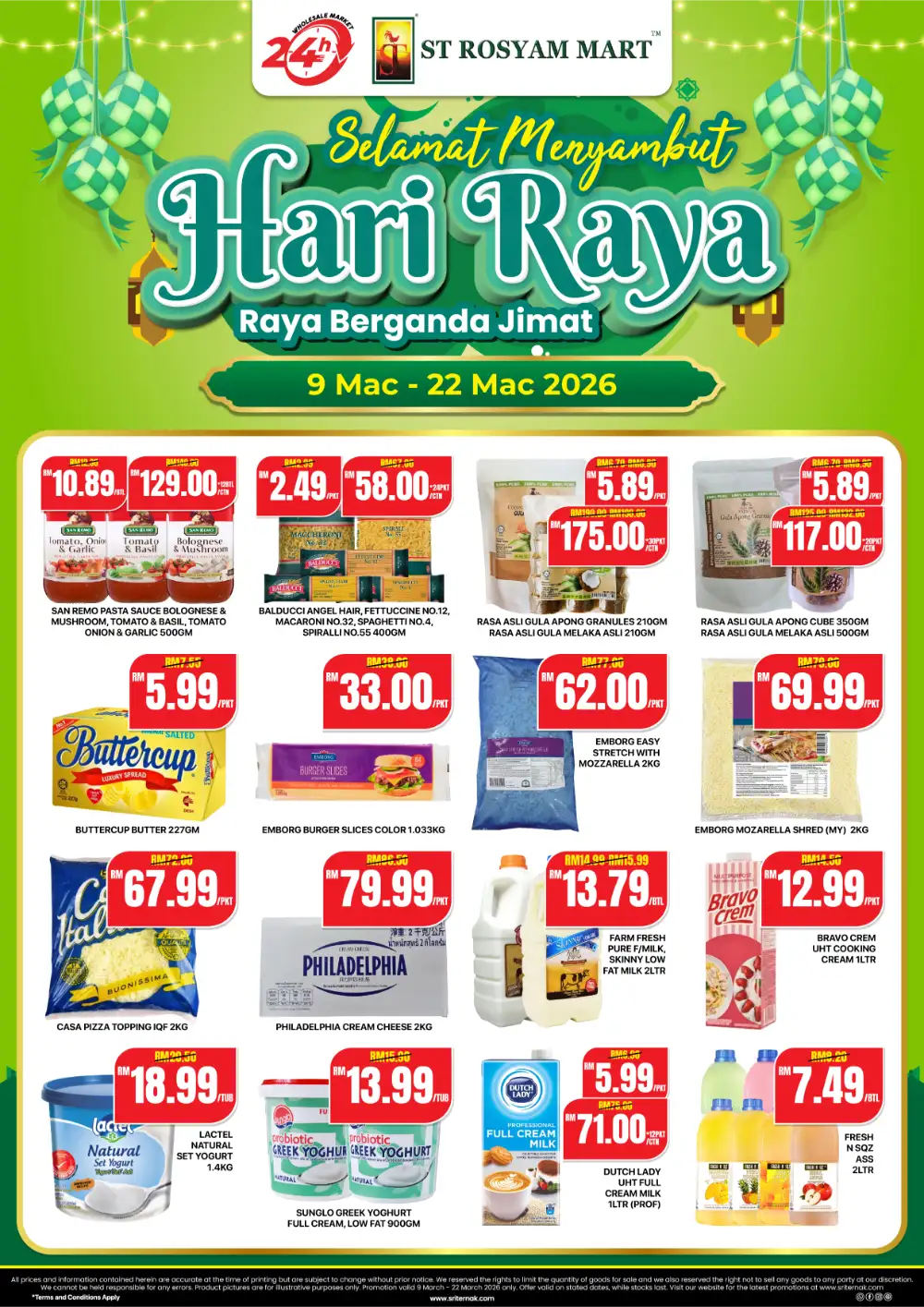 Hari Raya Sale 2026 | ST Rosyam Mart Deals | Ends 22 March