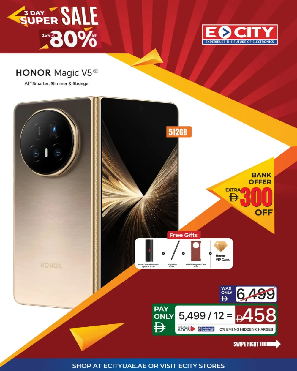 Ecity 3-Day Super Sale: 25%–80% Off Electronics | Shop at Ecity UAE
