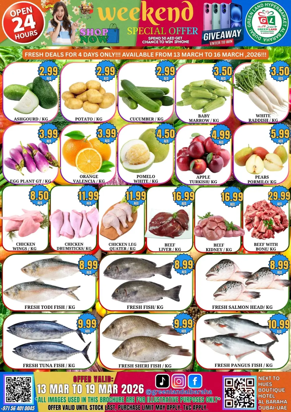 Weekend Special Sale GreenLand Hypermarket Al Baraha