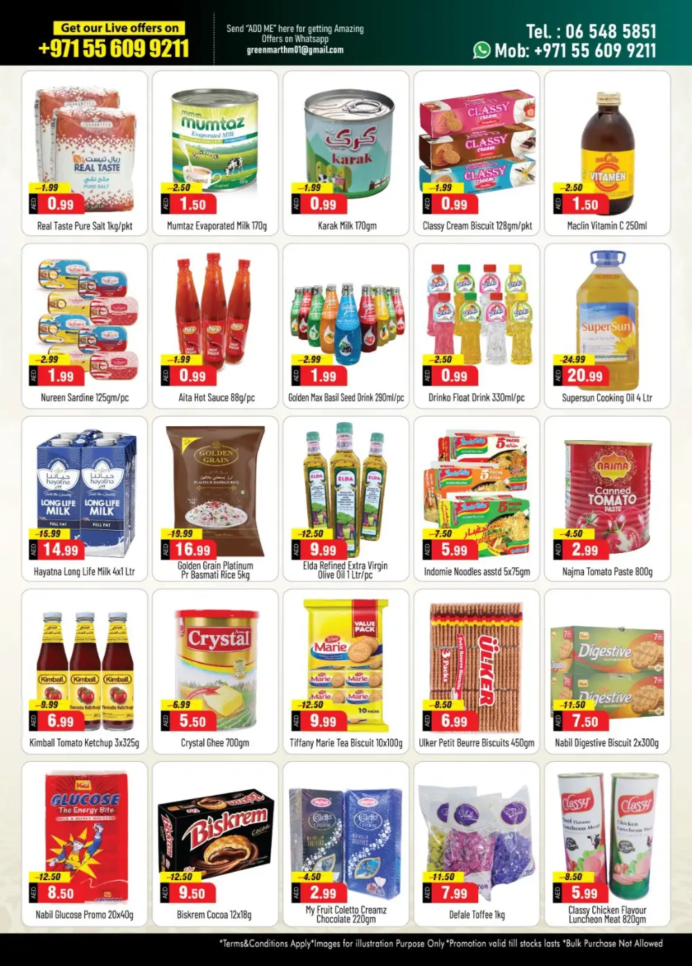 Eid Mubarak Sale at Green Mart Ajman