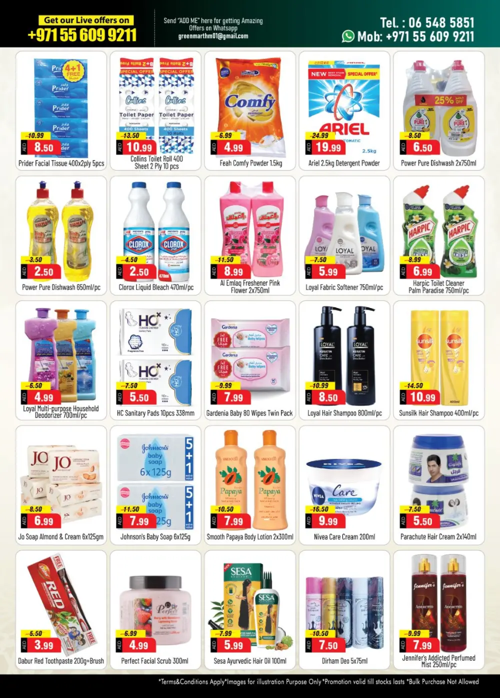 Eid Mubarak Sale at Green Mart Ajman